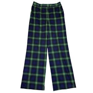 J. McLaughlin Womens Size 2 Brock Pants Regimental Plaid Preppy Holiday